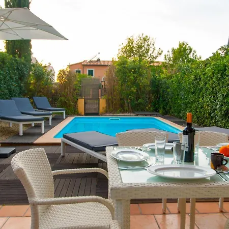 Casa Marcos Con Piscina 6 Junto A Playa Alcudia (Mallorca)