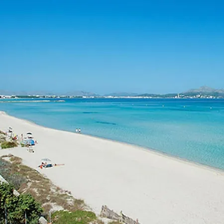 Casa Marcos Con Piscina 6 Junto A Playa Alcudia (Mallorca)