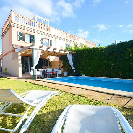 Casa Marcos Con Piscina 6 Junto A Playa Villa Alcudia (Mallorca)